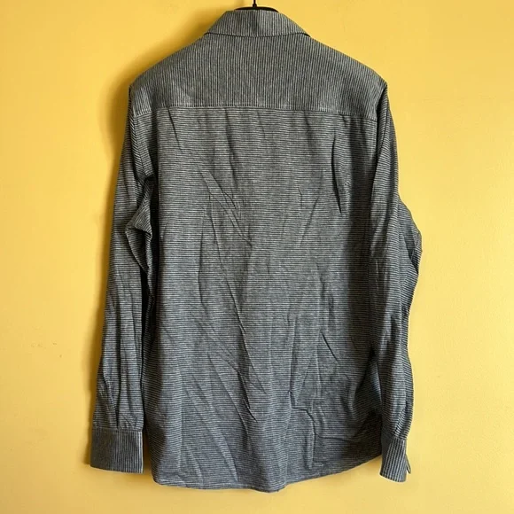 Bugatchi men’s shirt button front size XL blue‎ white - Picture 6 of 9